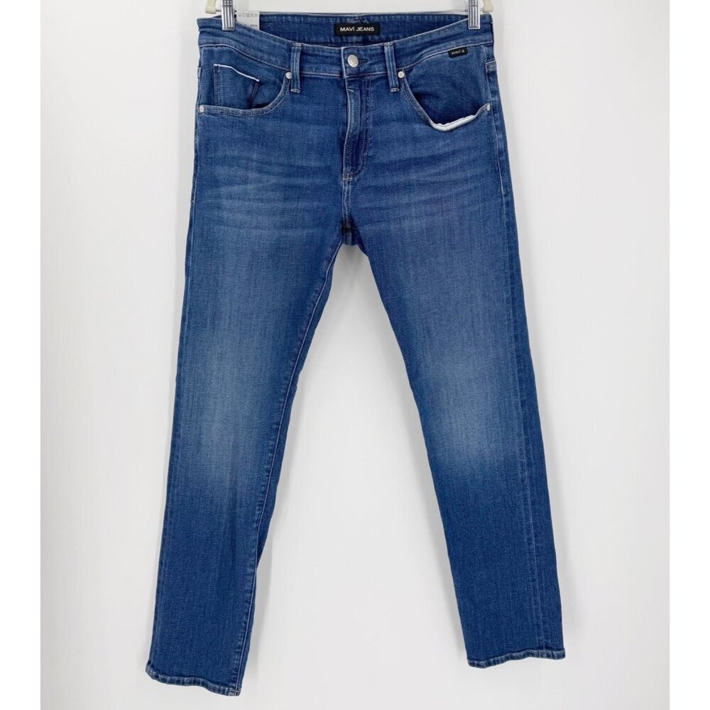 Men's Mavi Marcus Slim Straight Jeans 32X31 Medium Wash